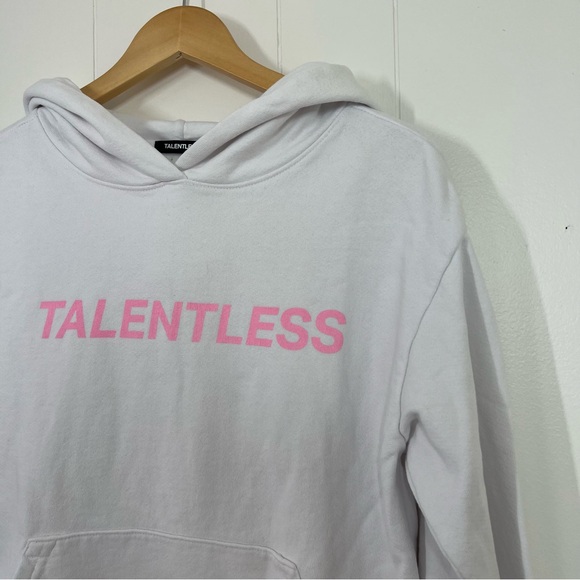 Talentless White Logo Sweatshirt - Picture 3 of 14